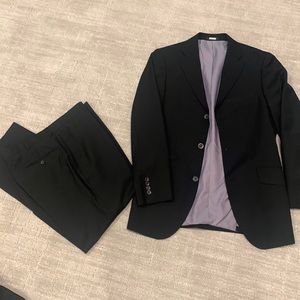 Men’s black suit